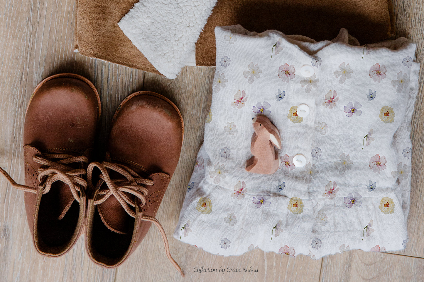 Watercolor Delicate Wildflowers spring cottagecore set