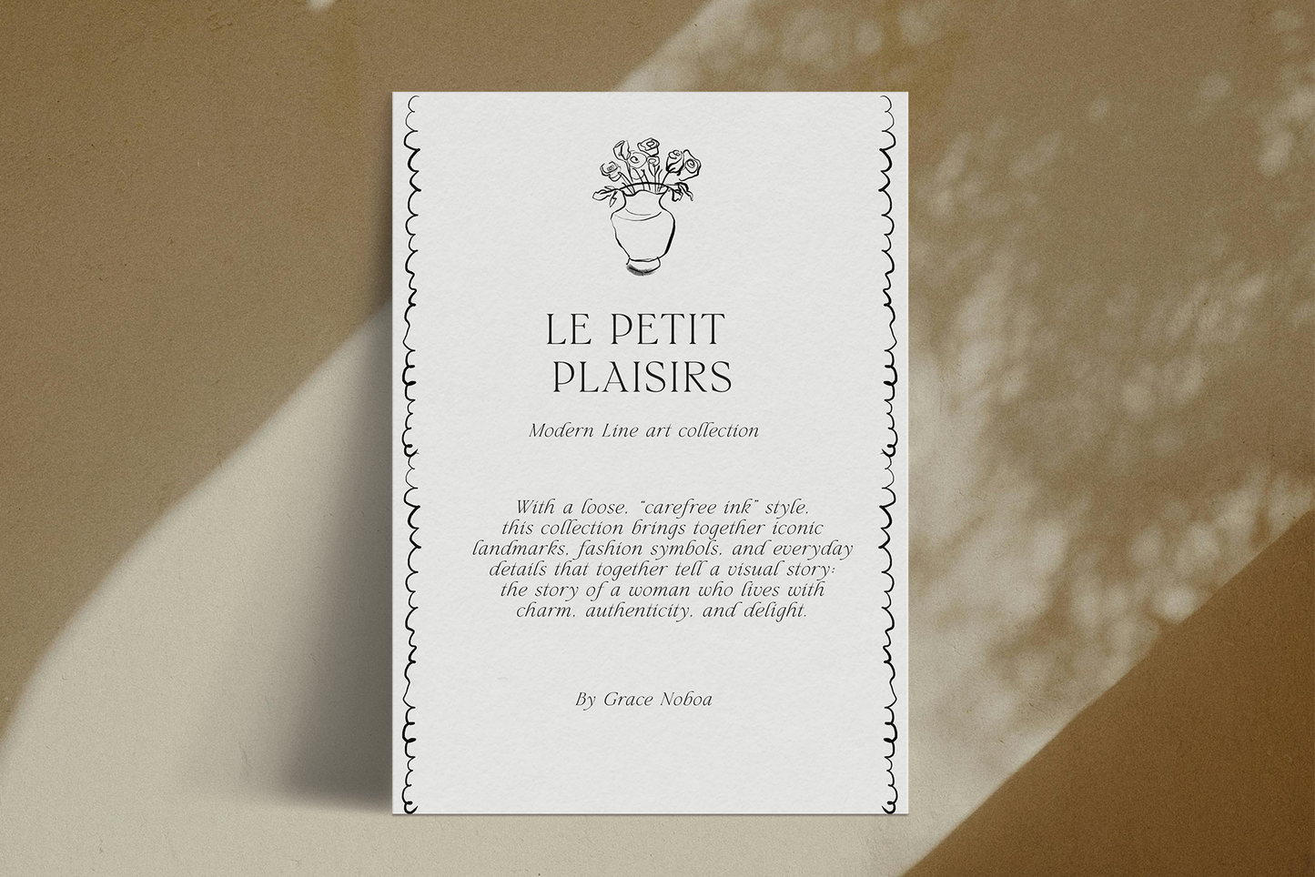 Line art ink dolce vita chalk illustrations clipart