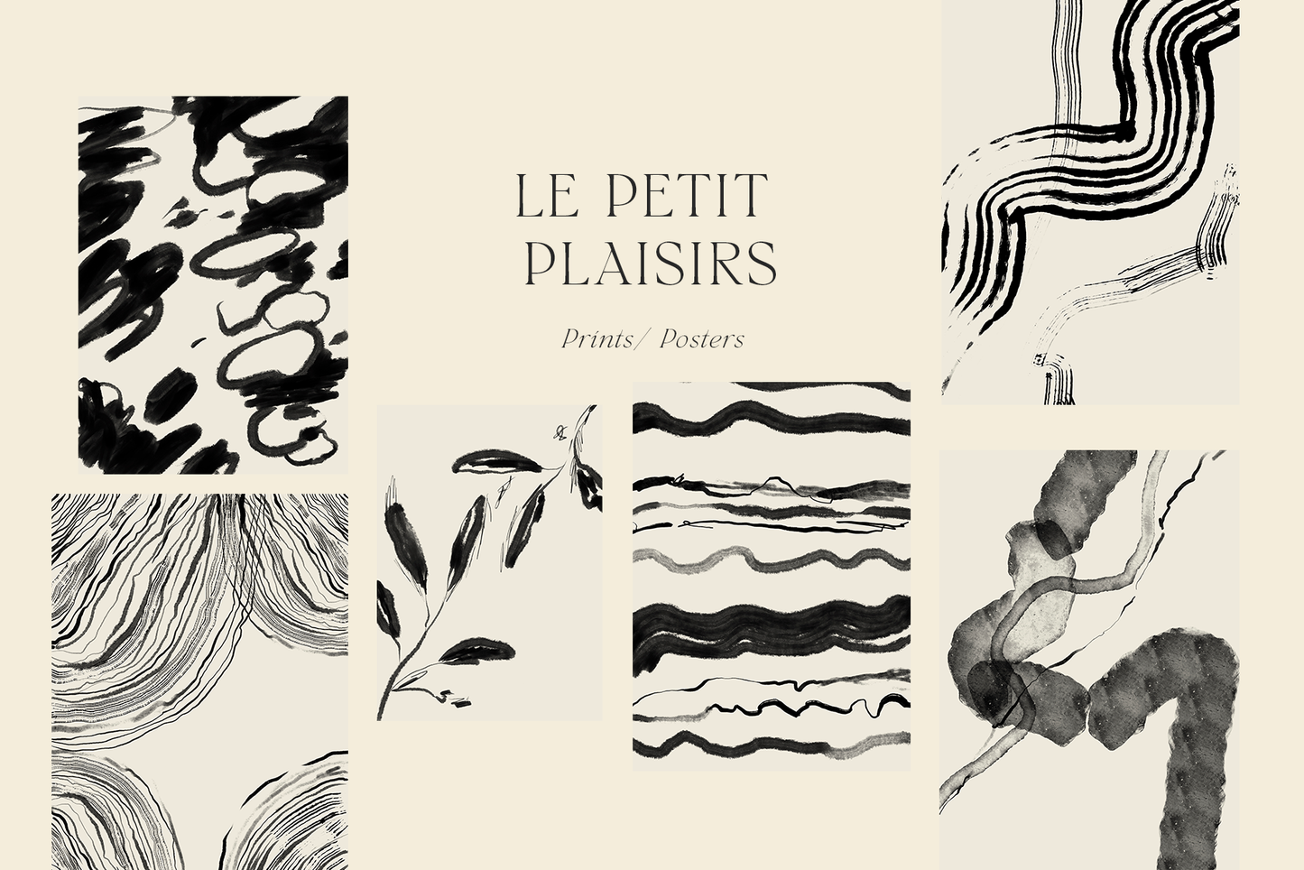 Line art ink dolce vita chalk illustrations clipart