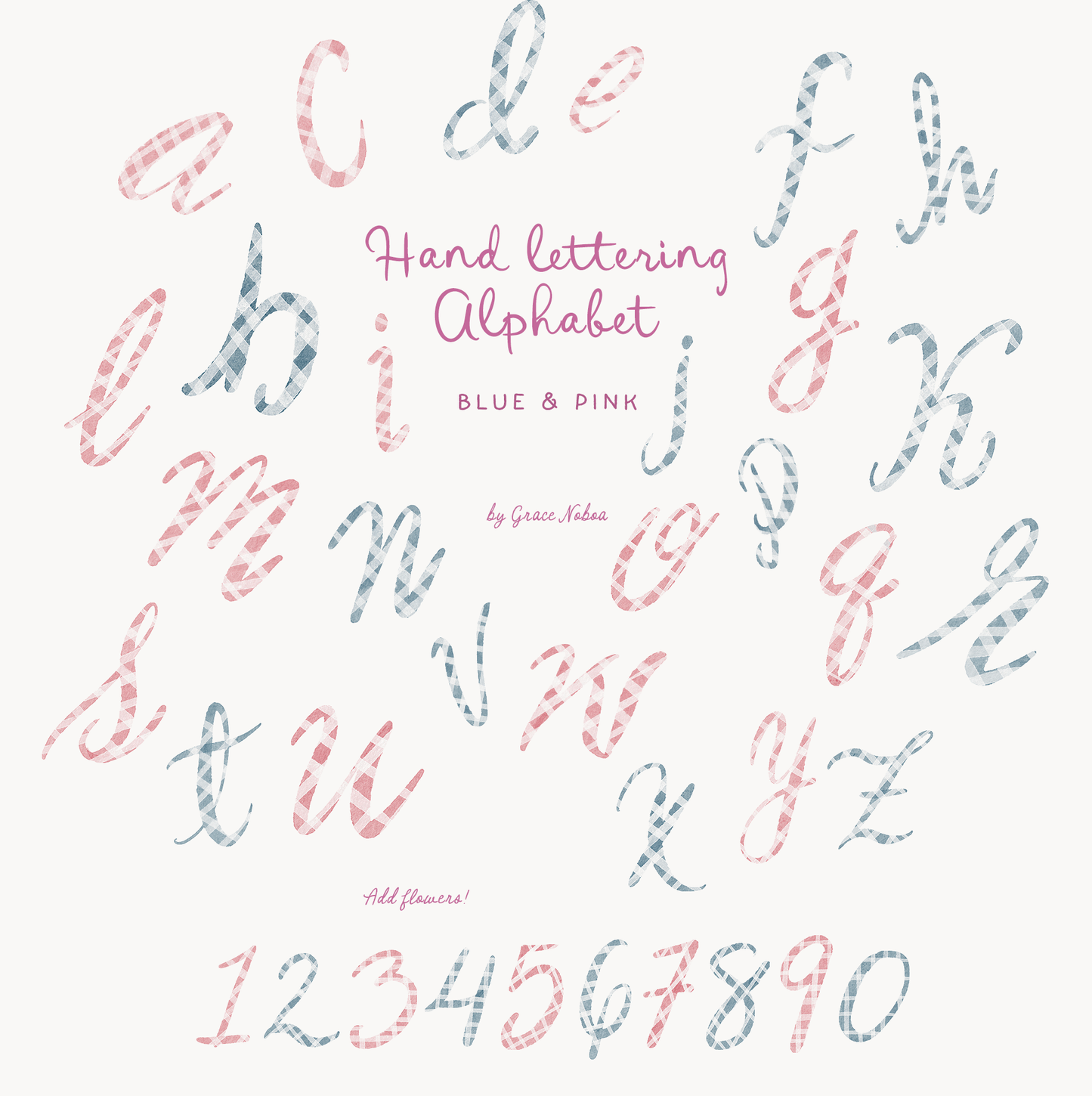 Grandmillenial whimsy flowers stripes