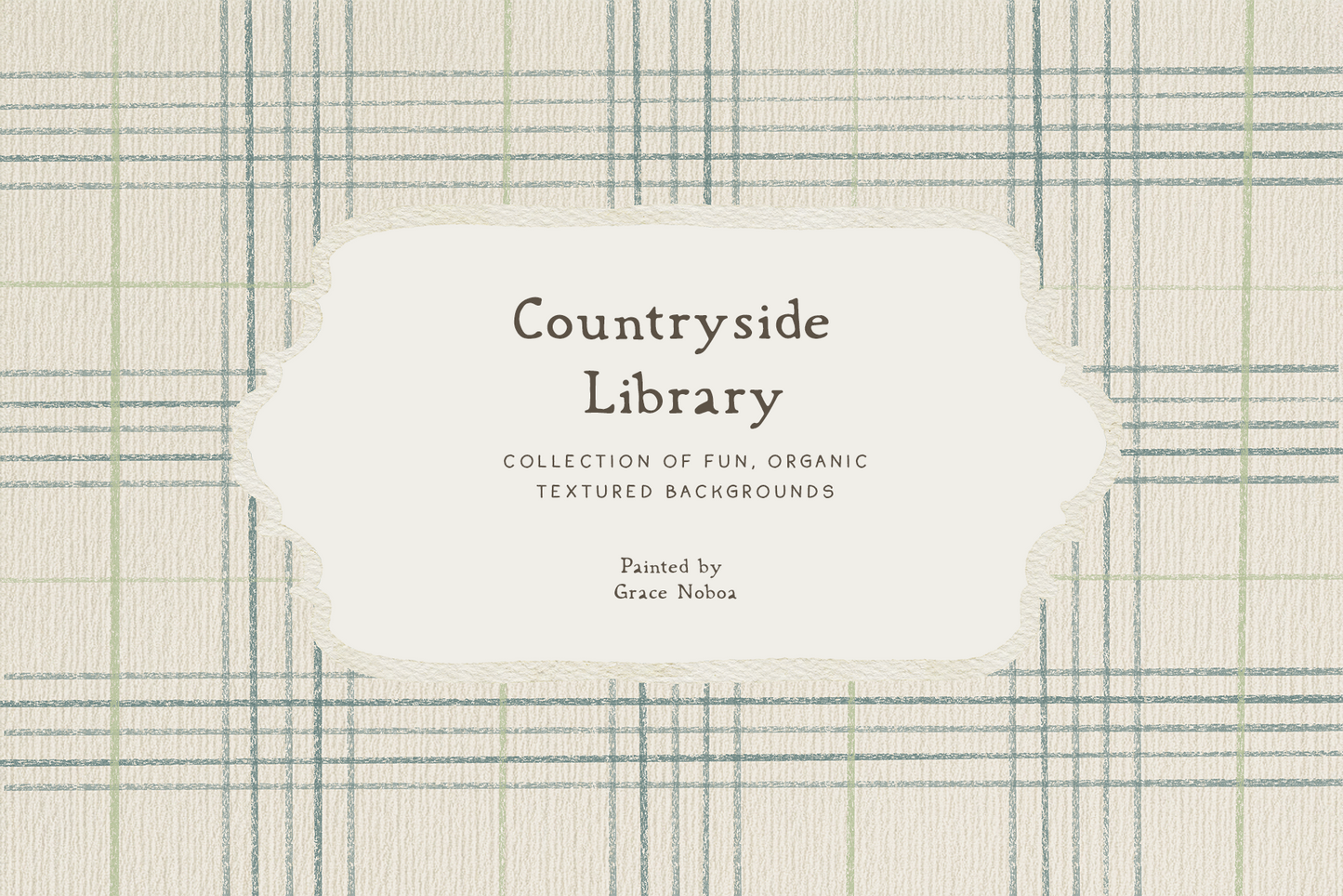 Countryside Checkered plaid Pastel Spring Backgrounds Wallpapers