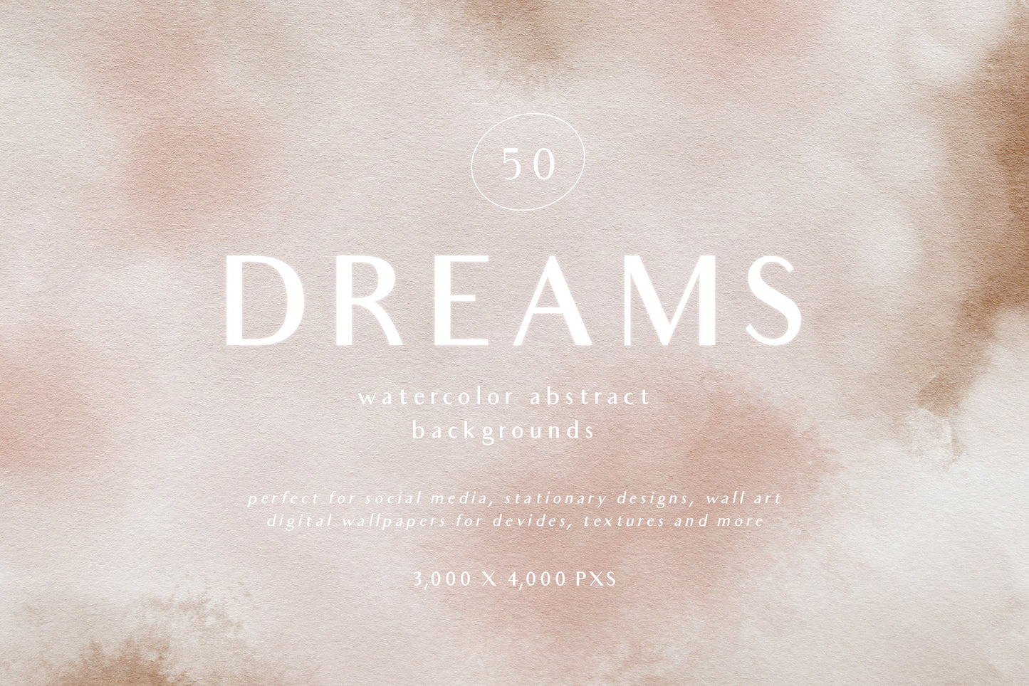 Watercolor soft textured abstract background wallpaper