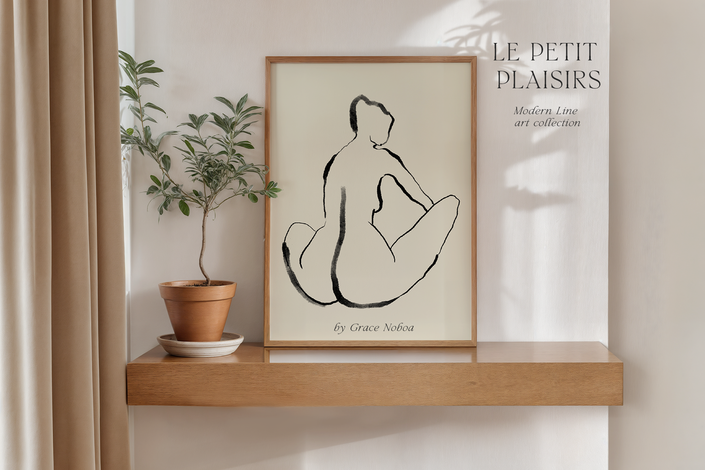 Line art ink dolce vita chalk illustrations clipart