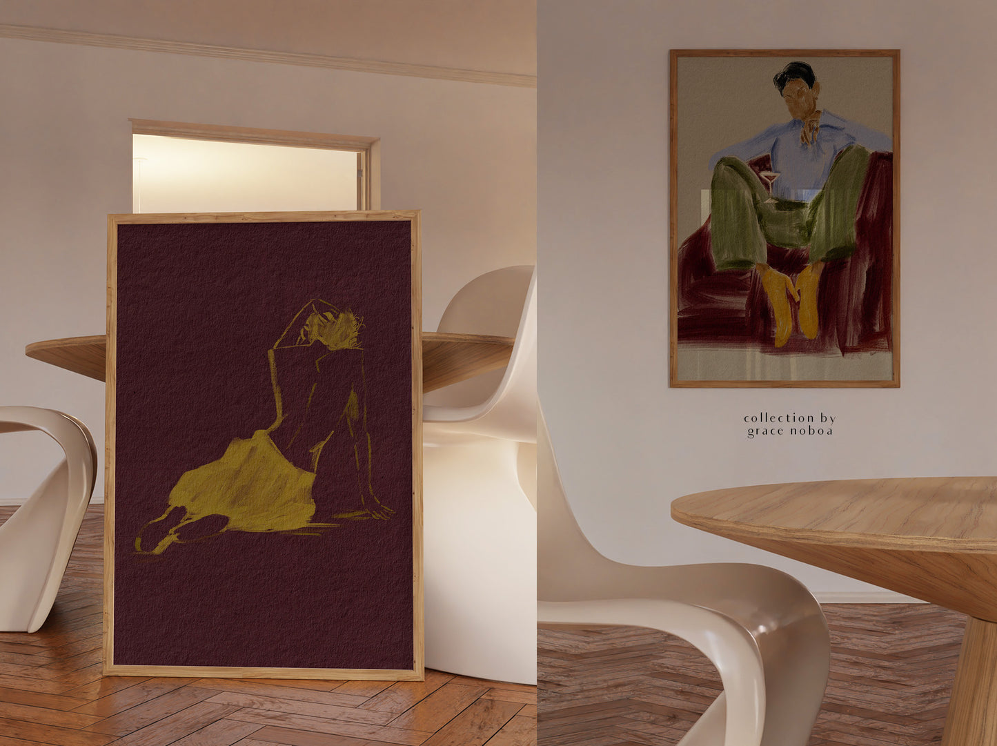 Contemporary modern home decor digital printable wall art posters