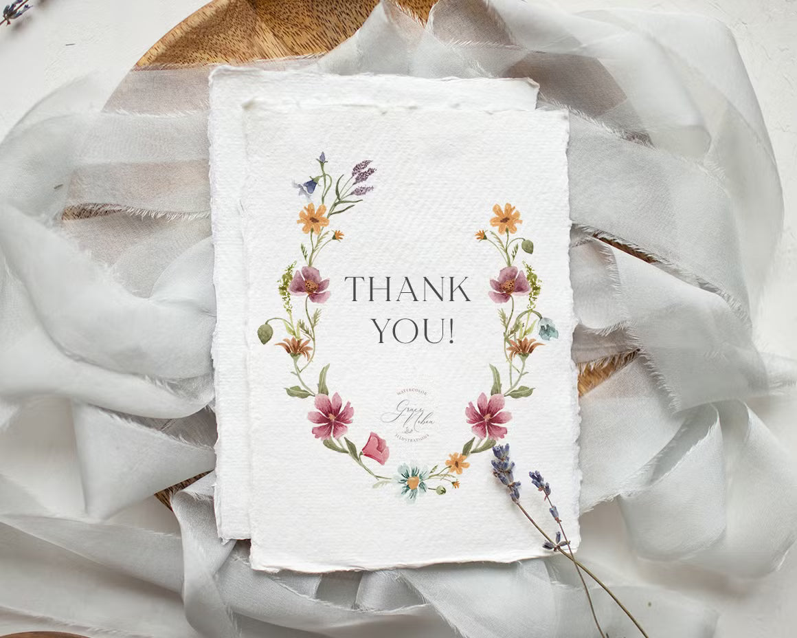 Wildflower Whimsical Tiny Bright florals clipart