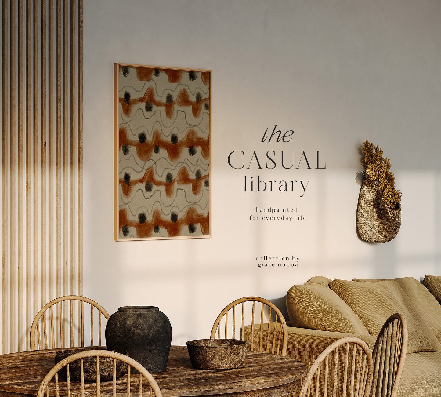 Contemporary modern home decor digital printable wall art posters