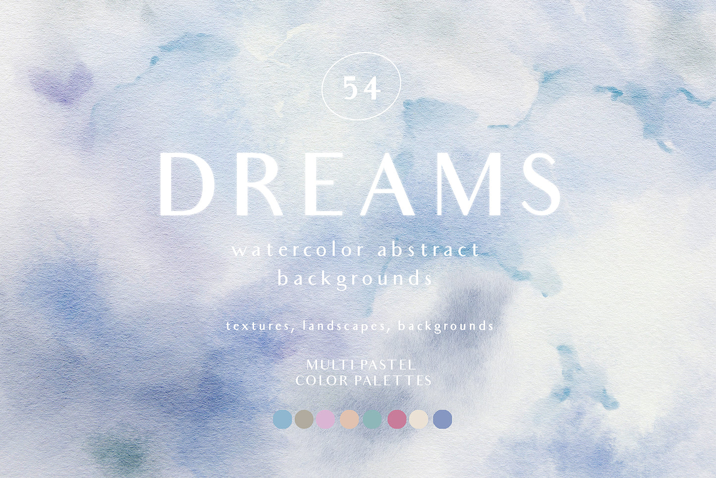 Watercolor soft textured abstract background wallpaper